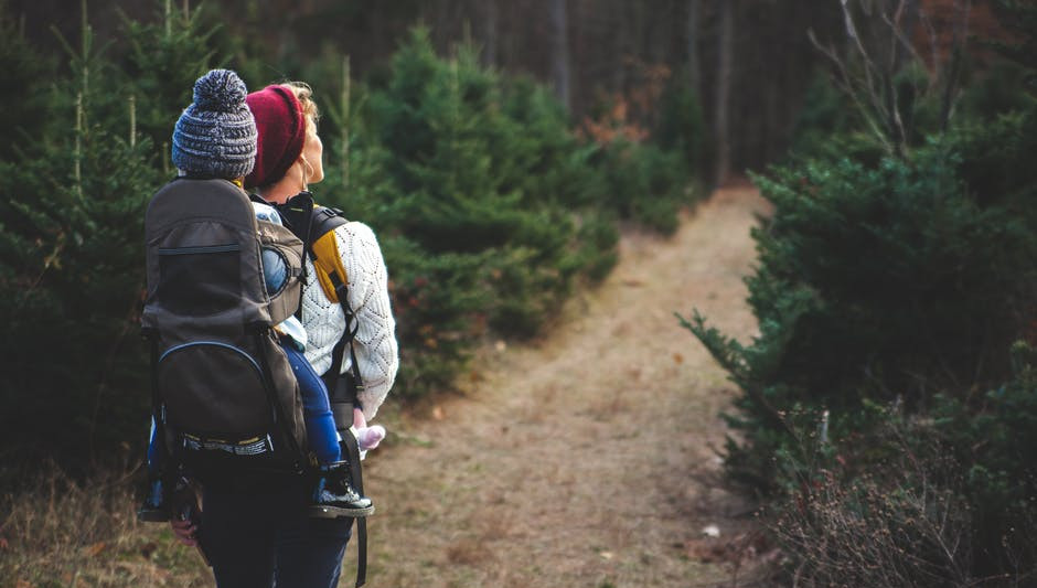 Long hike with kids